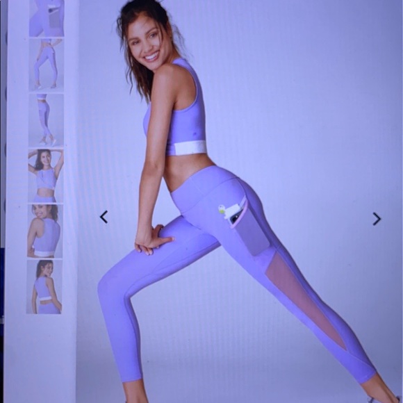 Fabletics Trinity midrise pant & Pia cropped top - Picture 2 of 16